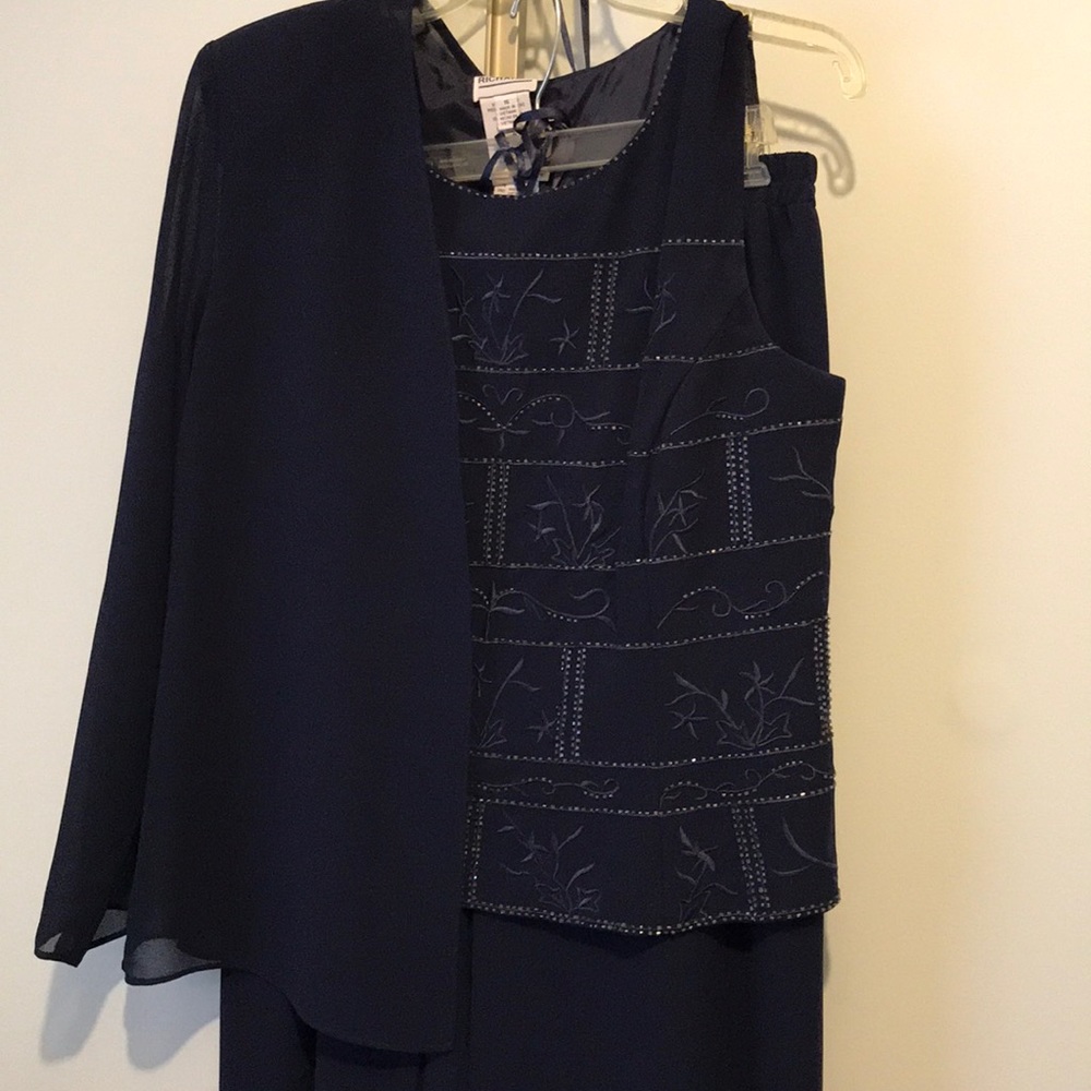 Dressy culotte pants suit